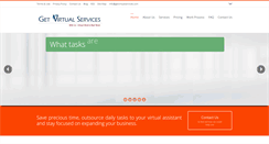 Desktop Screenshot of getvirtualservices.com
