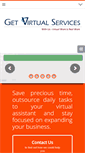 Mobile Screenshot of getvirtualservices.com
